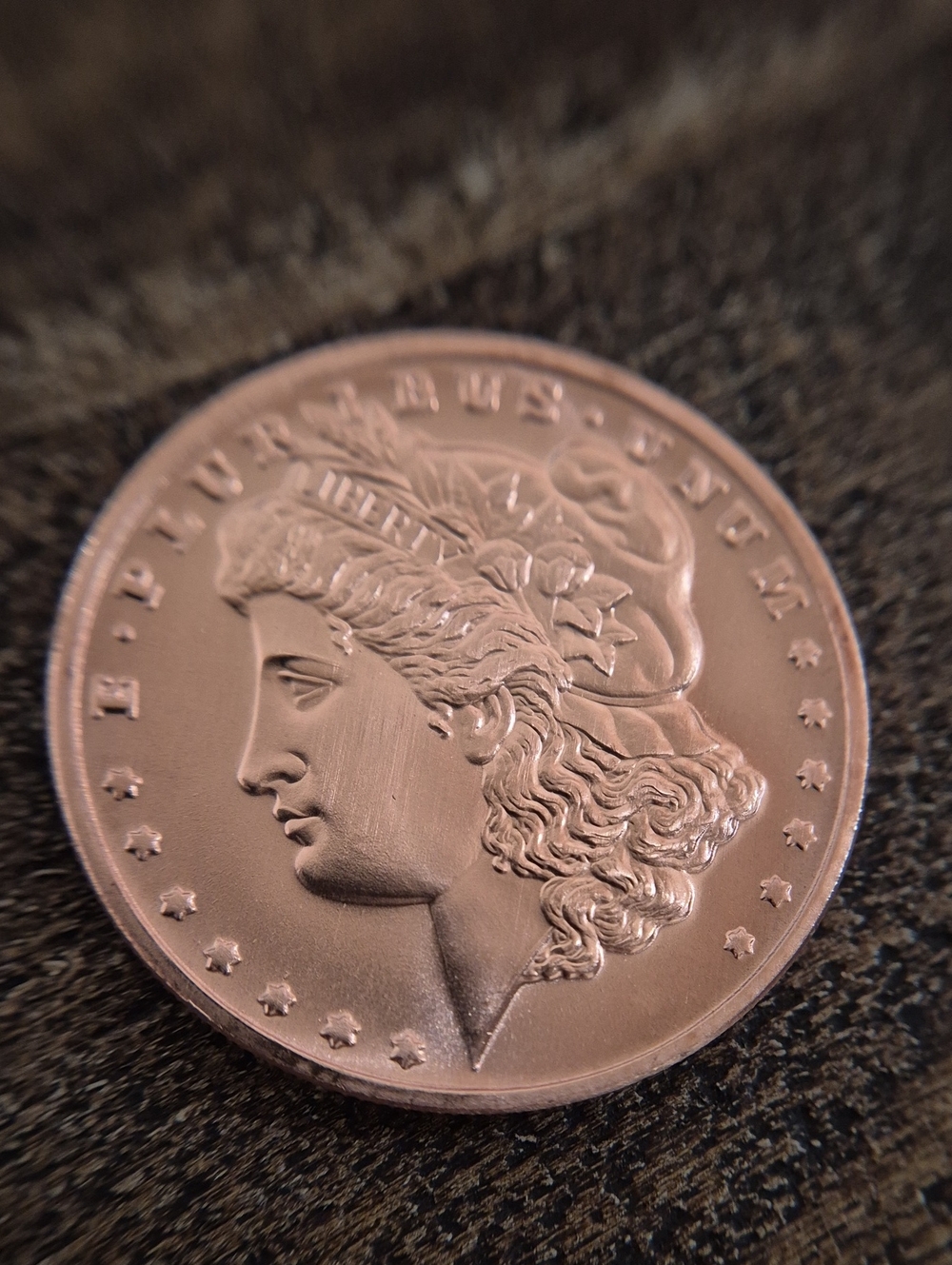 Morgan Tribute 1oz .999 Fine Copper Round